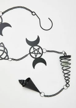 Alchemy England Triple Moon Hanging Wind Chime