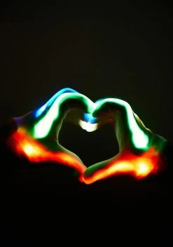 X_PTLHZ Trails Of Magic Light Up Gloves