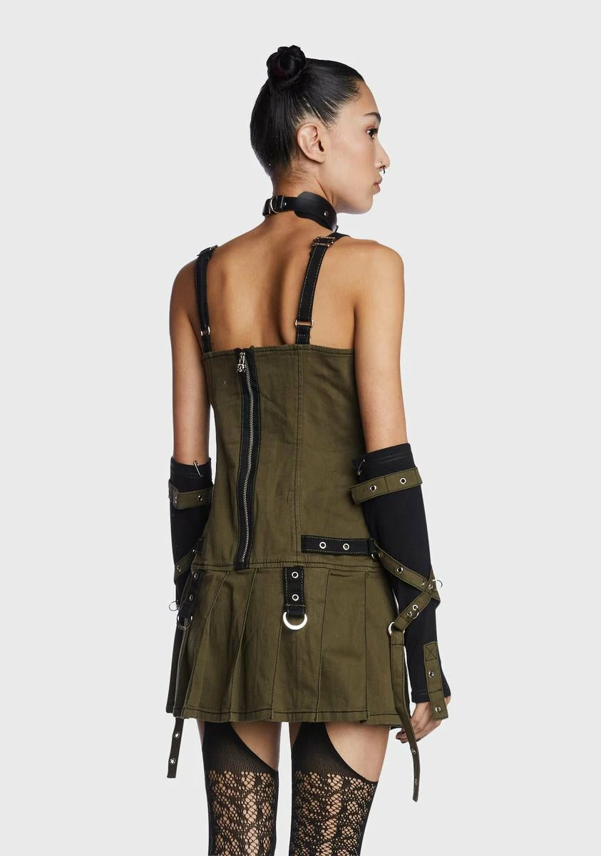 TRIPP NYC Army Multi Eyelet Arm Warmers - Image 4