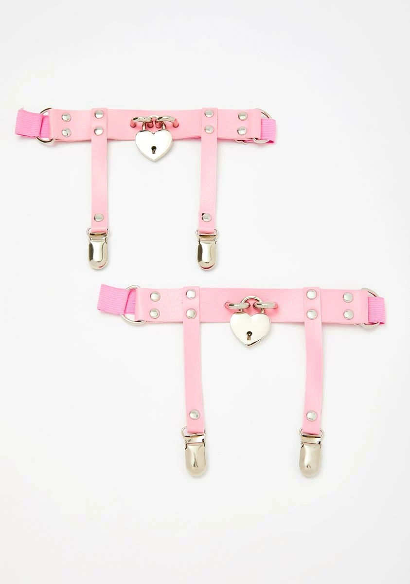 X_CIEL Sweet Luv Lockdown Garter Set - Image 2
