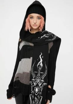 KILLSTAR Walk Among Us Hooded Scarf