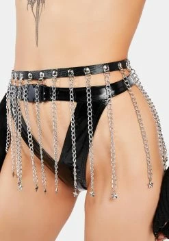 X_PTLHZ All Dripped Out Chain Belt