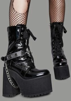 Funk Plus Silver Spike Boot Strap