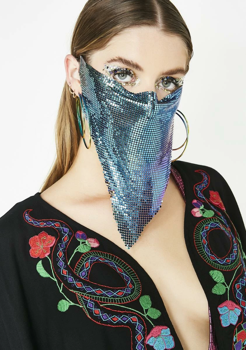 X_CIEL Blissful Brilliance Chainmail Mask - Image 4