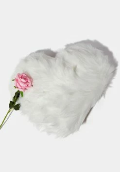 X_PTLHZ Pure Lovey Dovey Heart Pillow