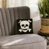 PKHC Skull & Cross Bones Hooked Pillow