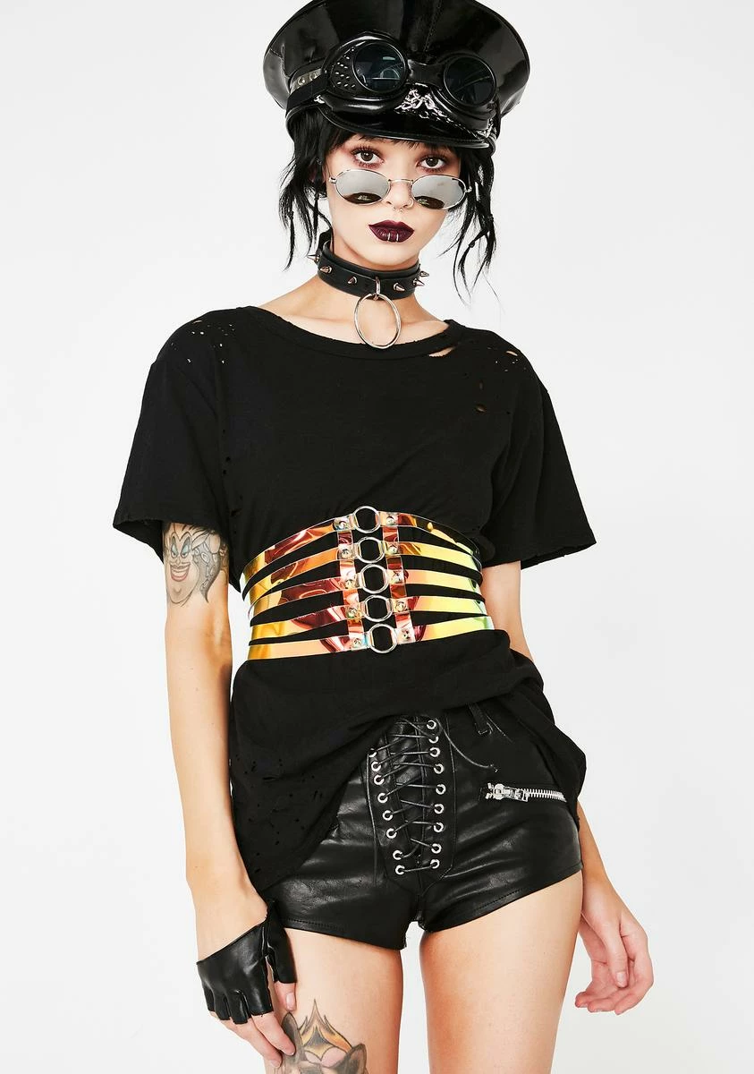 Club Exx Interstellar Fetish Waist Belt - Image 2