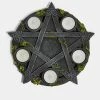 Nemesis Now Ltd Wiccan Pentagram Tea Light Holder