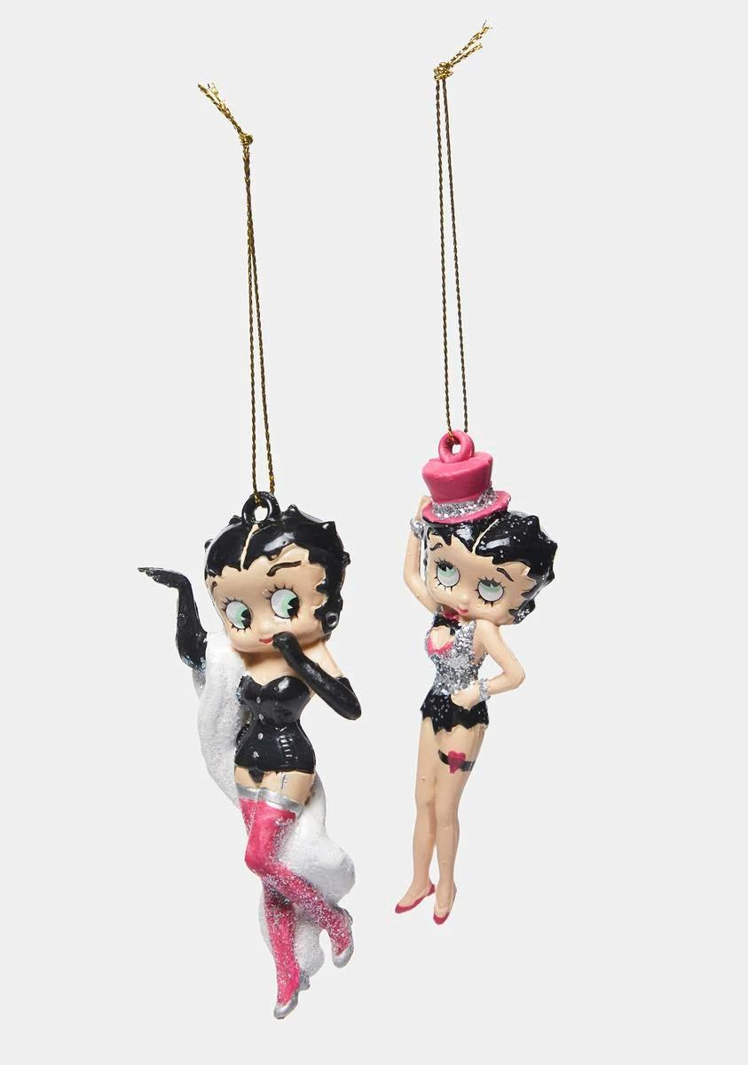 X_Kurt Adler Burlesque Betty Ornaments - Image 2
