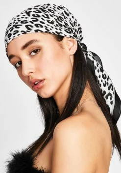 X_Ana Accessories Major Cattitude Head Scarf