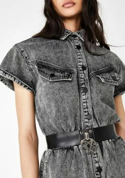 X_CIEL Unholy Faith Pentagram Belt