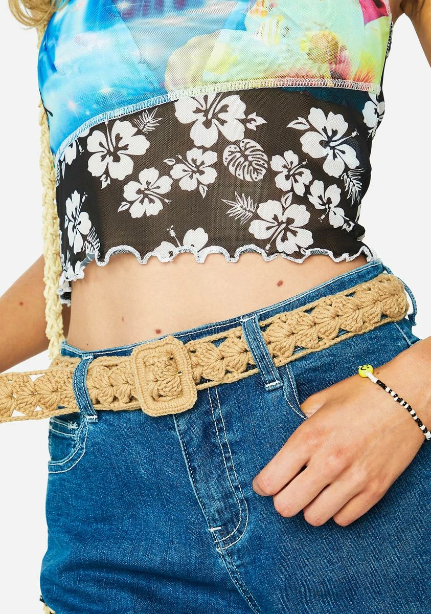 X_Ana Accessories Cool Night Breeze Woven Belt