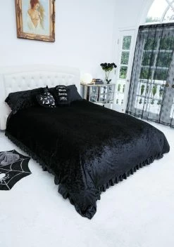 Dolls Home Sinister Snooze Velvet Duvet Cover