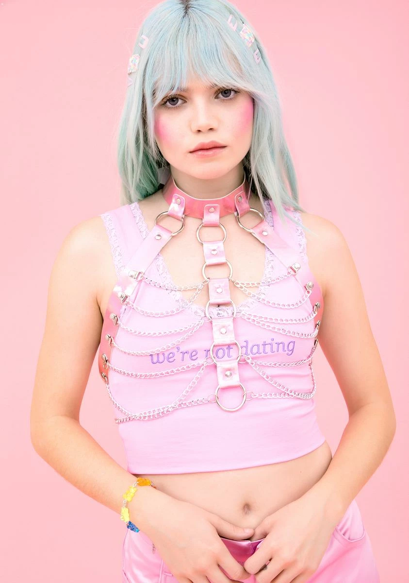 X_CIEL Kinky Candy Holographic Harness - Image 2
