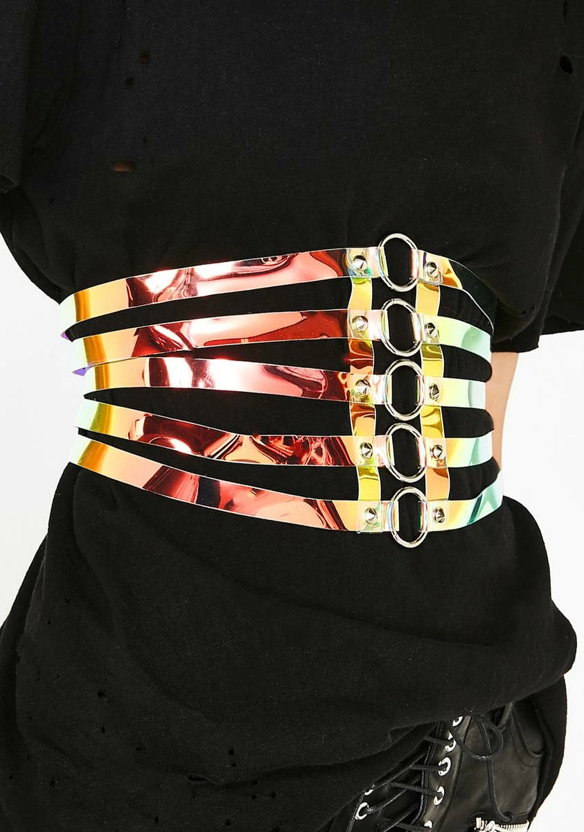 Club Exx Interstellar Fetish Waist Belt