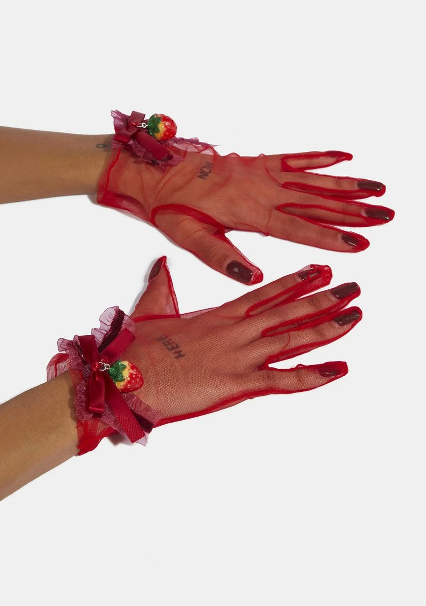 X_PTLHZ Let's Jam Sheer Gloves - Image 3