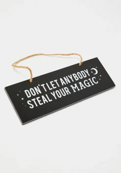 X_Something Different Steal Ur Magic Wall Sign