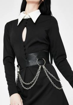 Disturbia Sanction O-Ring Chain Belt