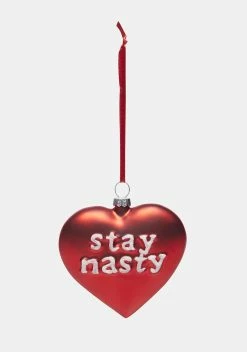 X_Cody Foster Never Classy Heart Ornament